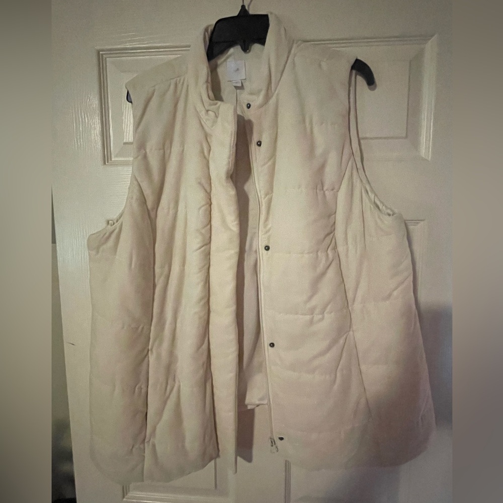 J Jill size xl quilted puffer vest